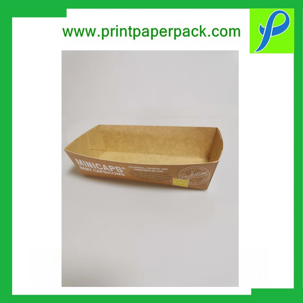 Custom Food Tray Packaging Boxes Tray Box Hamburger Box Fast Food Pancake Packaging