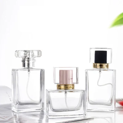 Bouteilles de parfum en gros et emballage 10 ml 15 ml 30 ml 50 ml 100 ml vaporisateur verre vide parfum bouteille de luxe